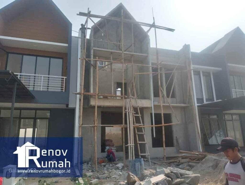 jasa bangun rumah rumpin,