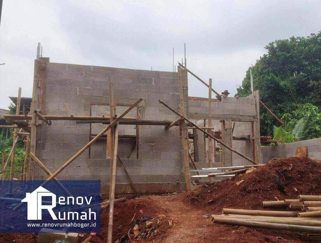 jasa bangun rumah 1 lantai di bogor