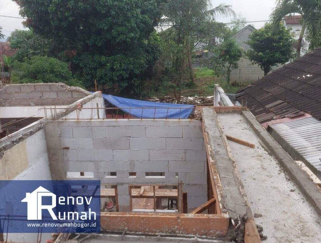 renovasi atap di laladon bogor