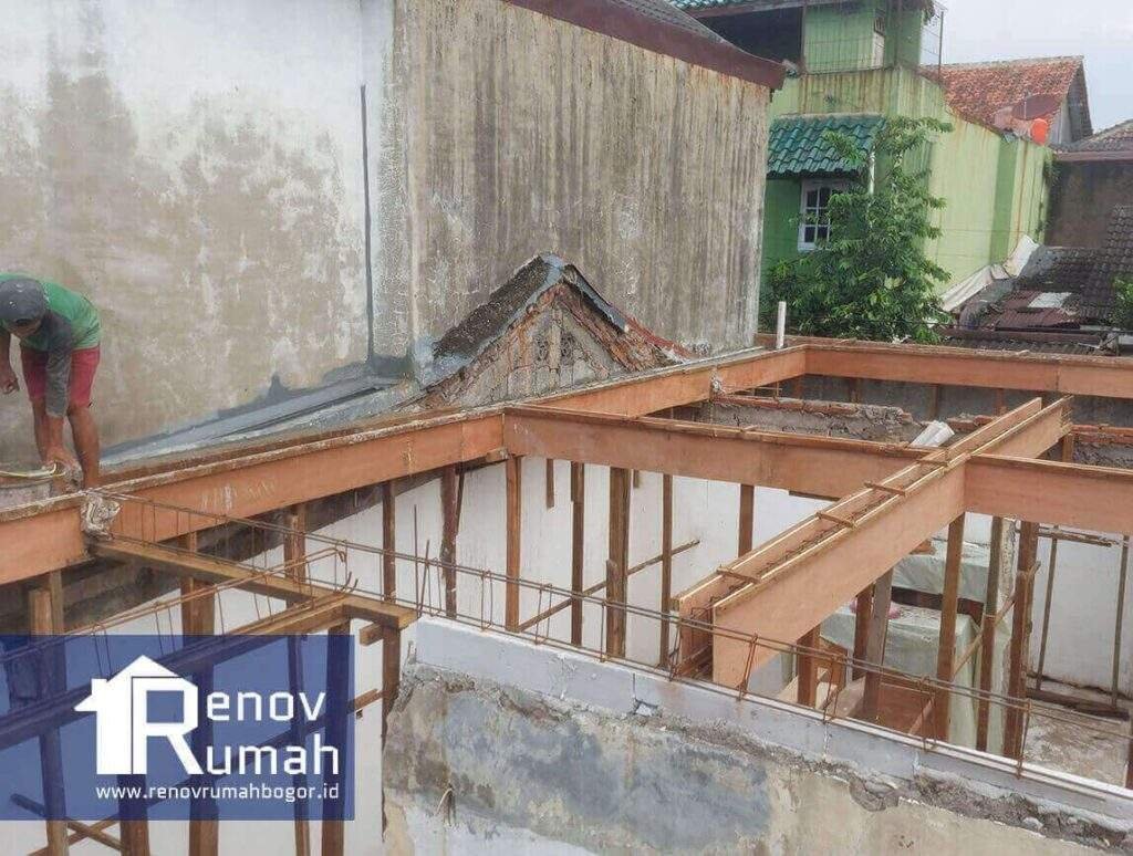 renovasi ring balok di laladon bogor