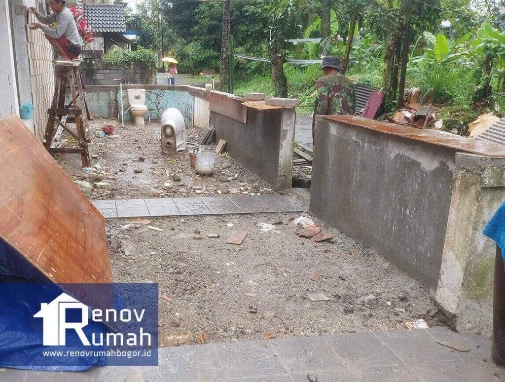 renovasi rumah di laladon bogor