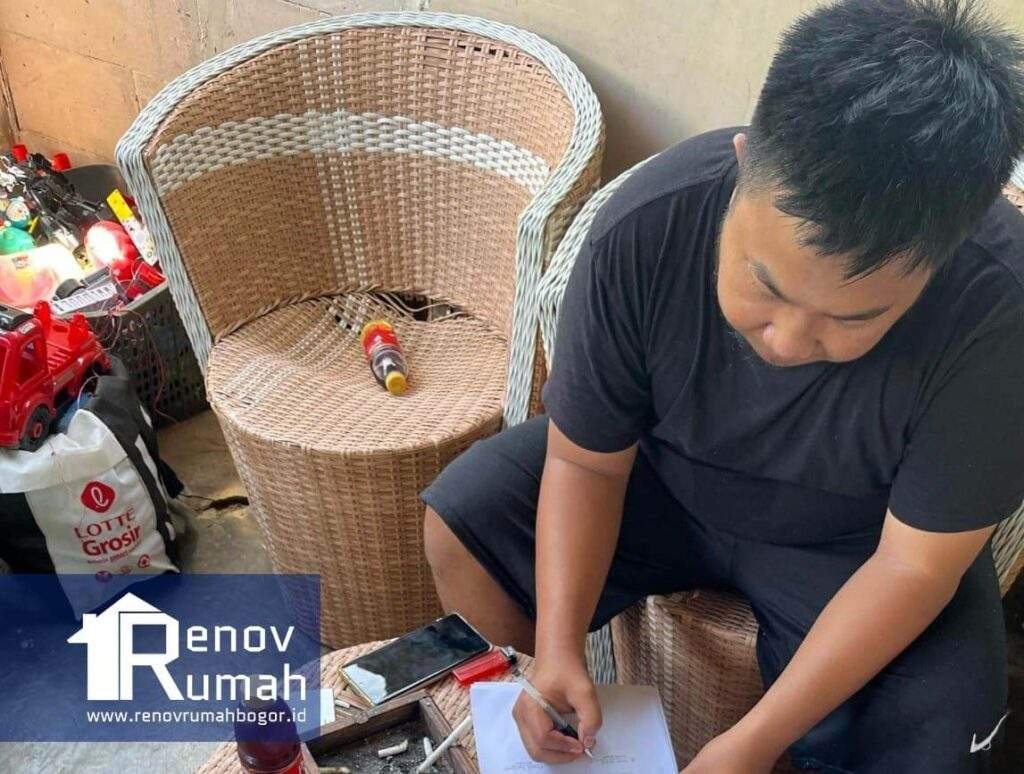 foto tanda tangan kontrak di ciseeng