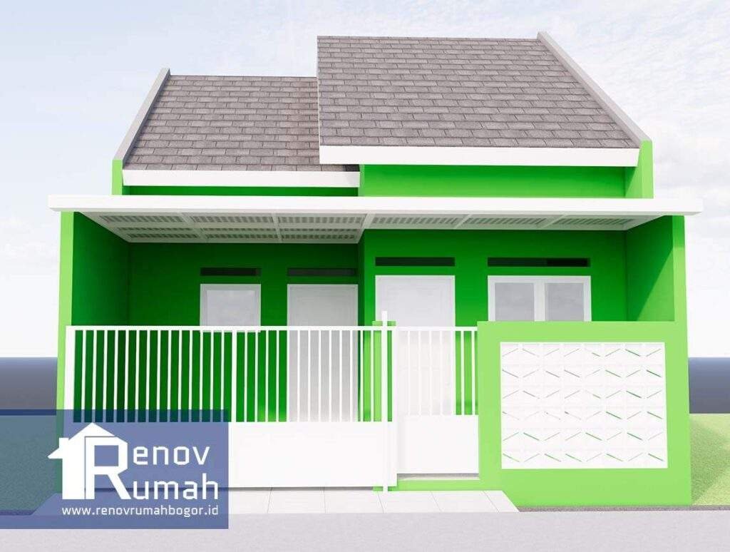 rencana desain rumah ciseeng