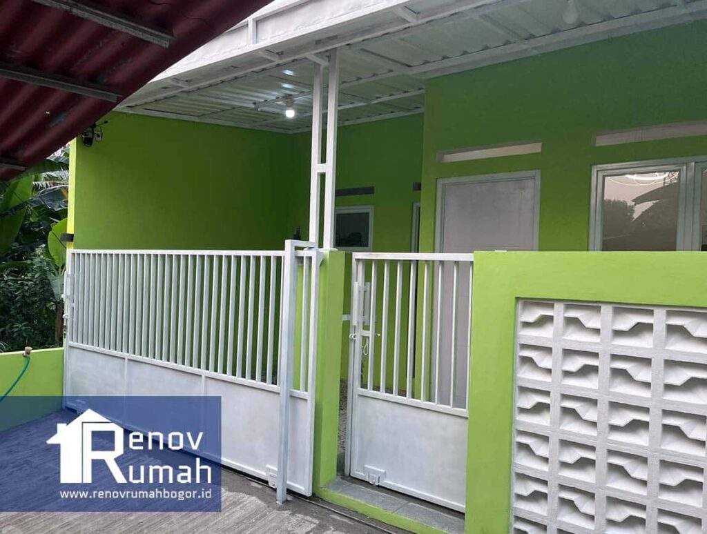Bangun rumah 1 lantai Ciseeng Bogor