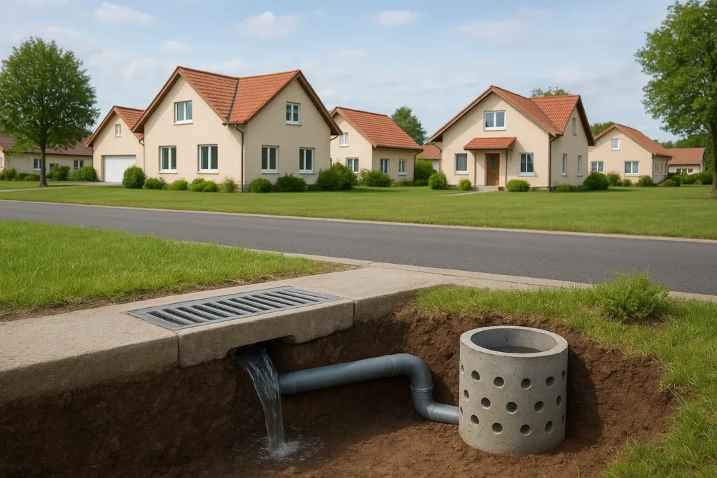 SIstem drainase ideal Perumahan-renovrumahbogor