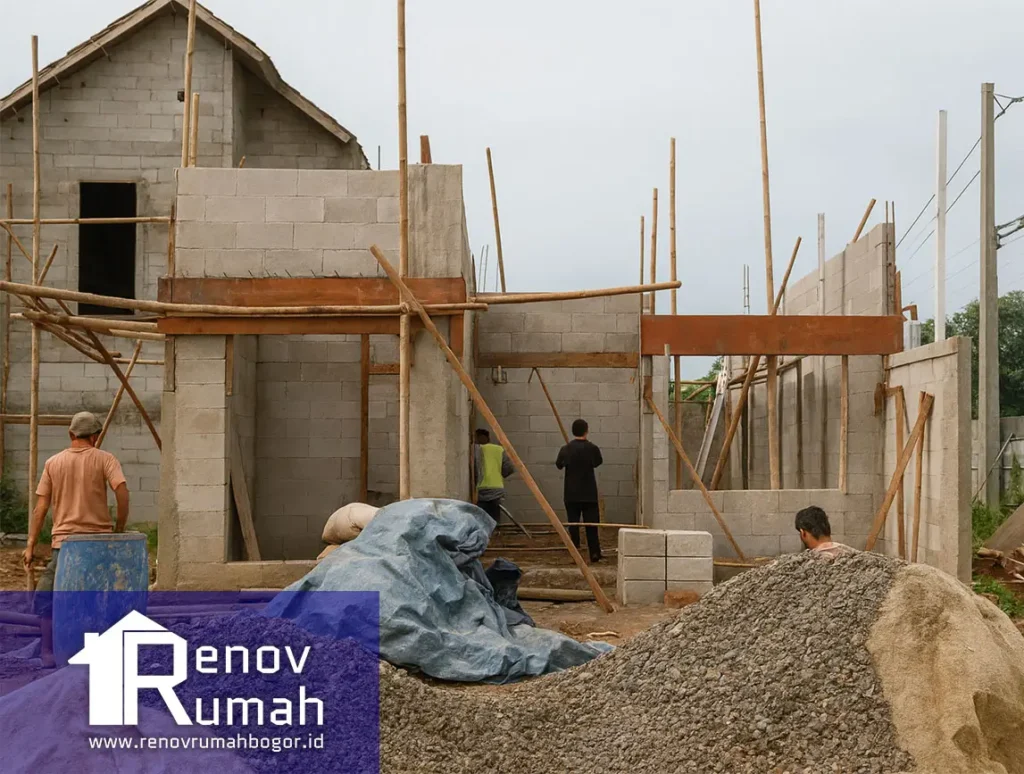 jasa bangun rumah bogor , jasa kontraktor , renovrumahbogor.id
