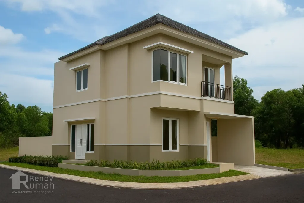 rumah hook, jasa bangun rumah , Jasa kontraktor rumah bogor,Tambah Lantai atau Mezzanine