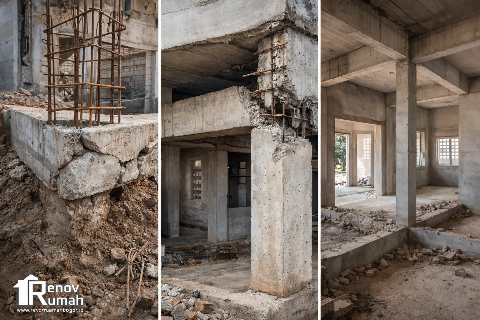 jasa kontraktor rumah bogor, jasa bangun rumah bogor, jasa renovasi rumah bogor, struktur bangunan