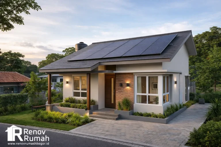 jasa bangun rumah bogor, jasa kontraktor rumah bogor, jasa renovasi rumah bogor, rumah hemat listrik, warna rumah nyaman, cisadane river view