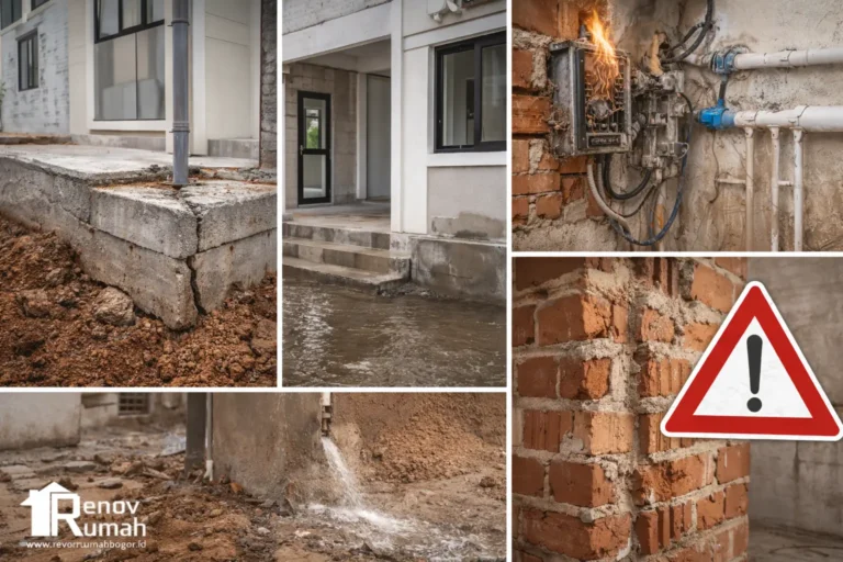 jasa bangun rumah bogor, jasa kontraktor rumah bogor, jasa renovasi rumah bogor, salah pilih bahan bangunan, renovrumahbogor.id, perumahan nuansa alam cilebut