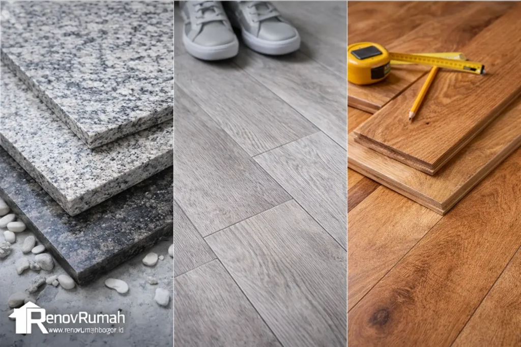 Jenis Lantai Rumah, jasa bangun rumah bogor, jasa renovasi rumah bogor, kontraktor rumah bogor,renovrumahbogor