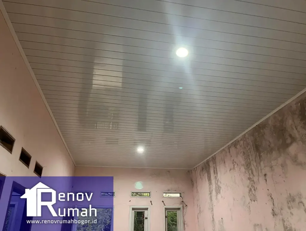 ganto plafon dan atap, renovrumahbogor.id, jasa renovasi rumah bogor