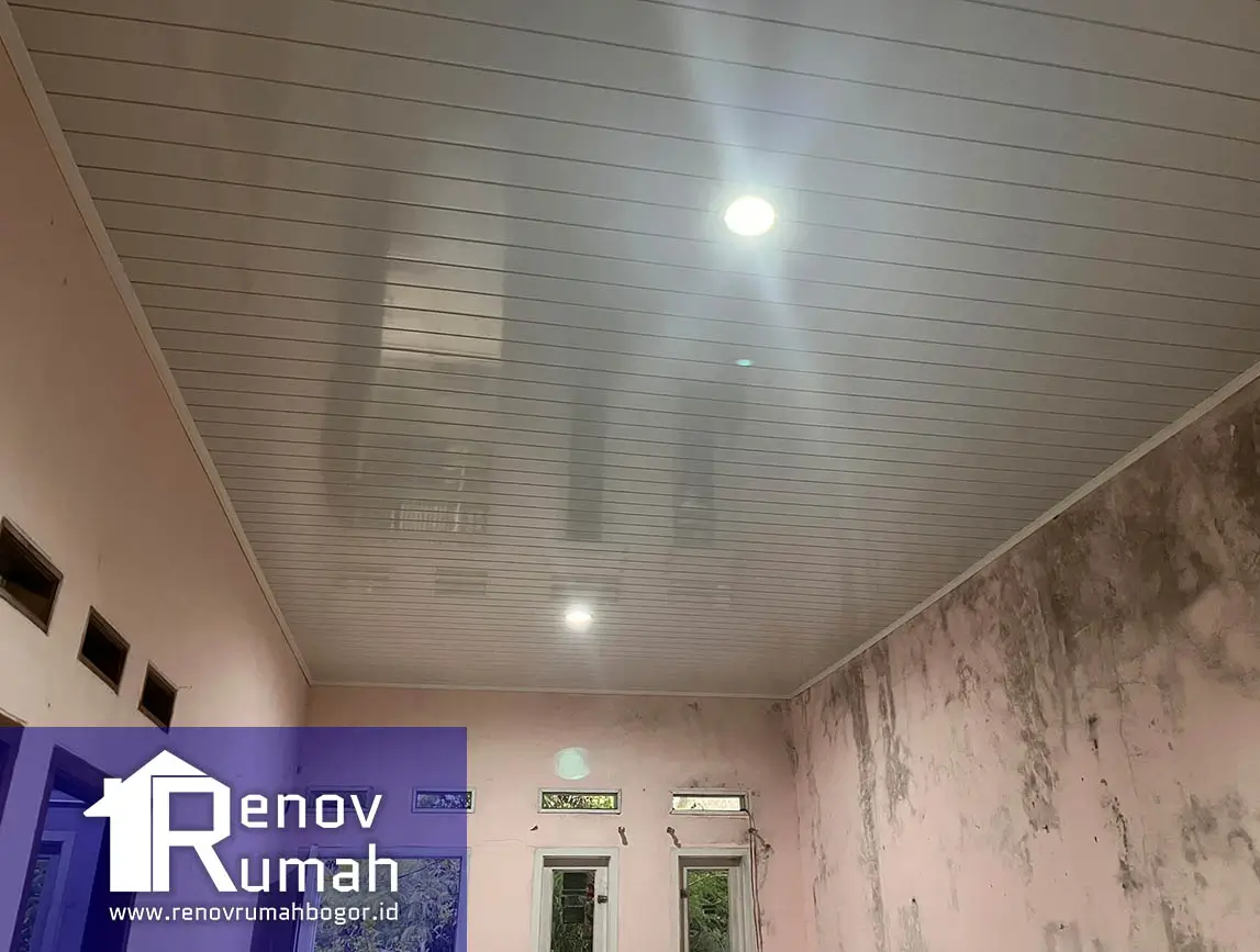 ganto plafon dan atap, renovrumahbogor.id, jasa renovasi rumah bogor
