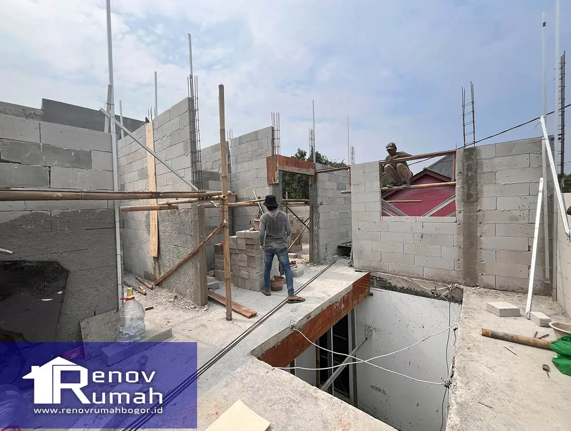 renovrumahbogor.id, tambah lantai, renovasi rumah bogor