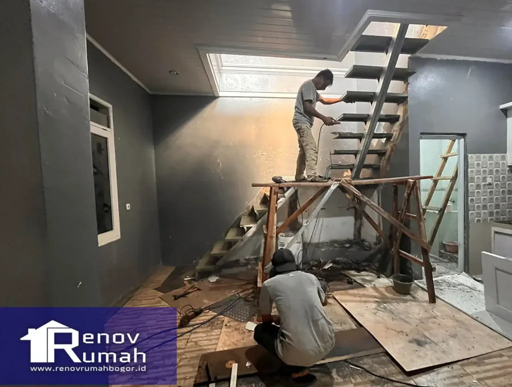 jasa tangga besi, renovrumahbogor.id, jasa renovasi rumah bogor, jasa kontraktor rumah bogor