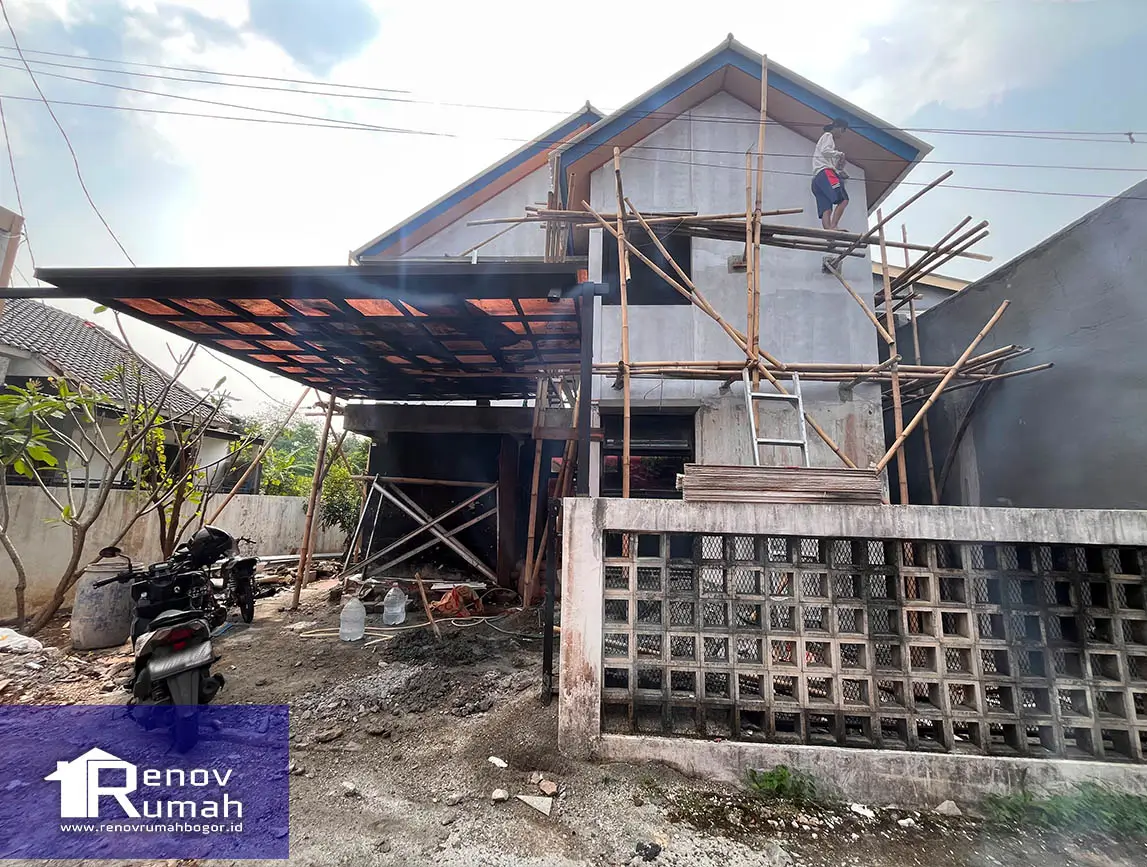 proyek BNR progres 80%, renovrumahbogor, kontraktor rumah bogor