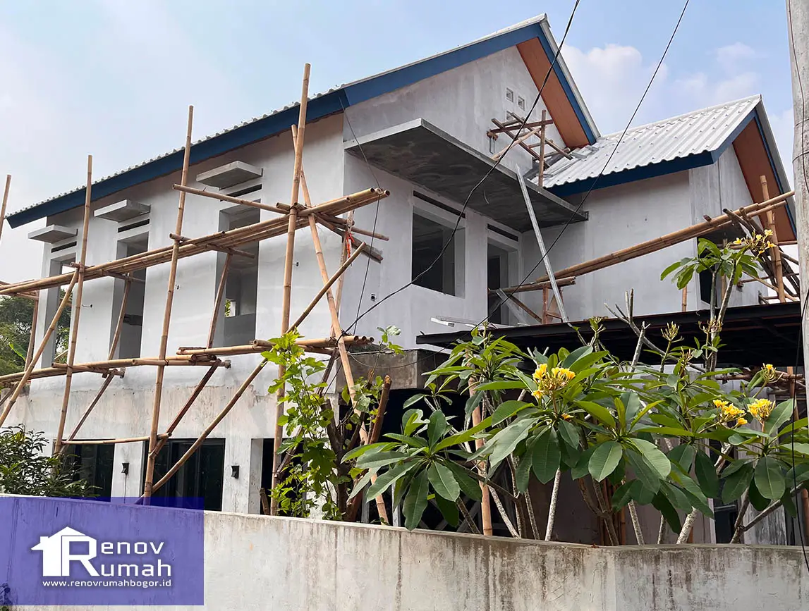 proyek renovasi rumah BNR, jasa renovasi rumah bogor, kontraktor rumah bogor