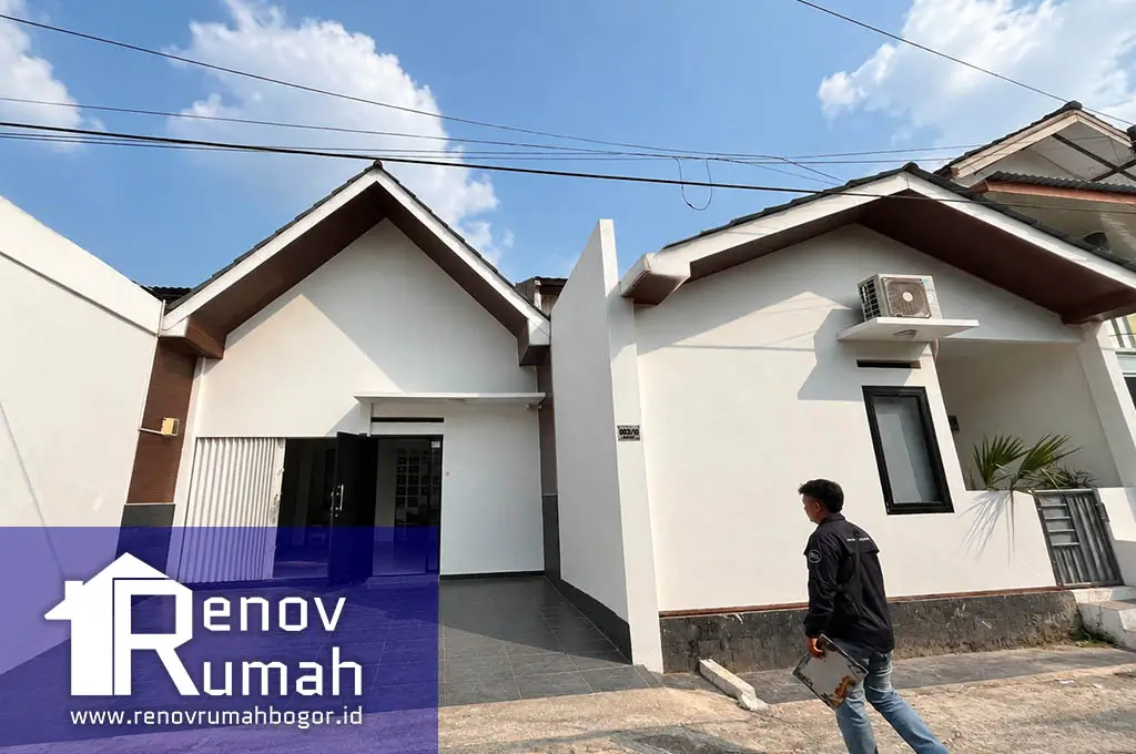 Survey lokasi pekerjaan renovasi pasang kanopi, jasa kontraktor bogor, jasa renovasi rumah bogor