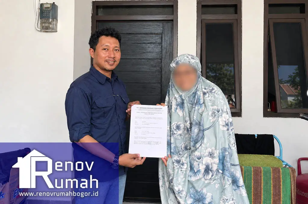 Ttd kontrak proyek Ciomas