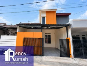 proyek renovasi rumah karadenan progres 100%, kontrarktor bogor terpercaya, renovrumahbogor.id