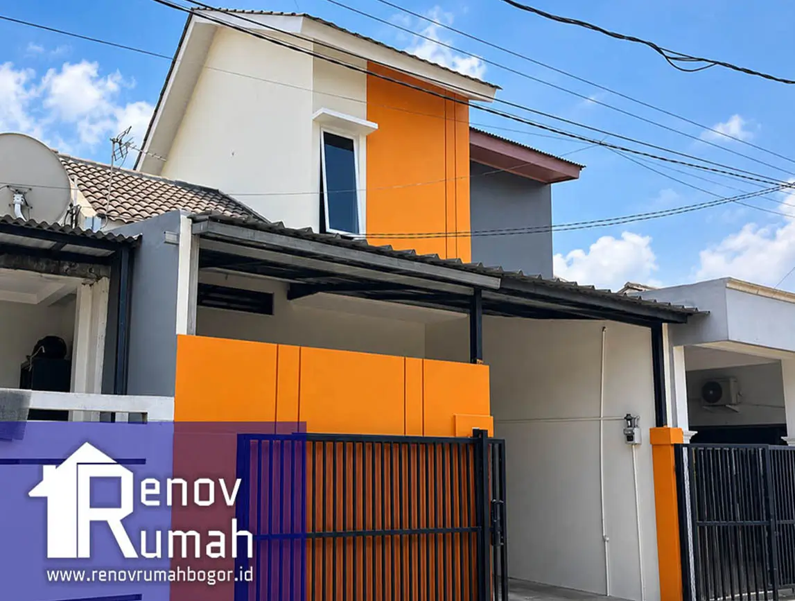 renovrumahbogor.id, proyek renovasi rumah bogor progres 100%, karadenan bogor